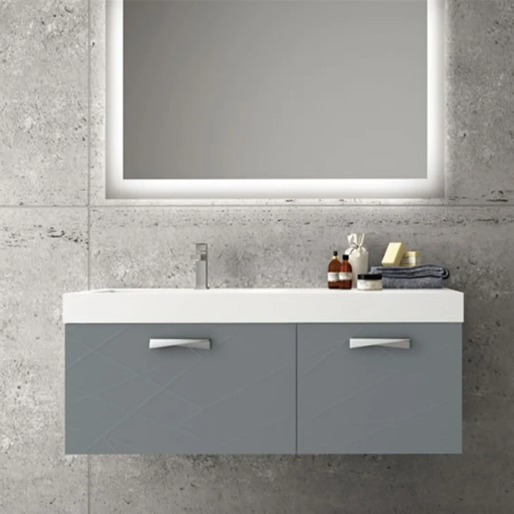 51 אינץ' Haze Grey Vanity