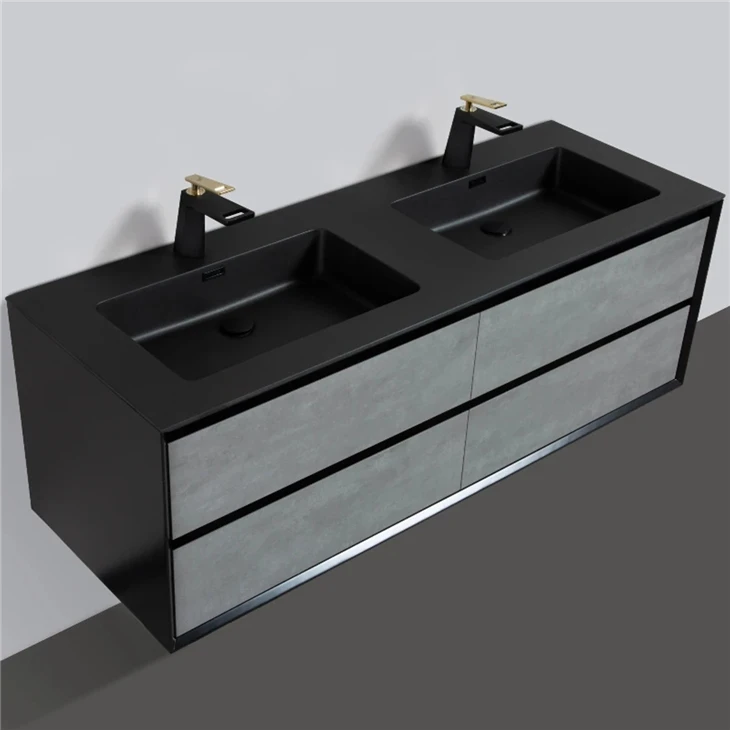 Double Sink Bathroom cabinet (1)