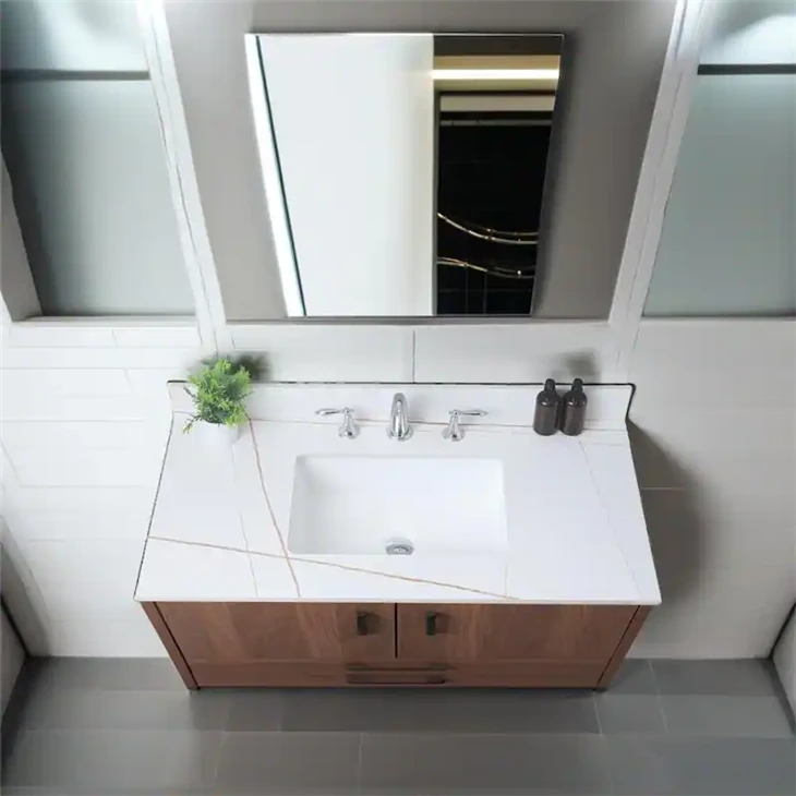 North America Solid Wood Bathroom Vanity Factory